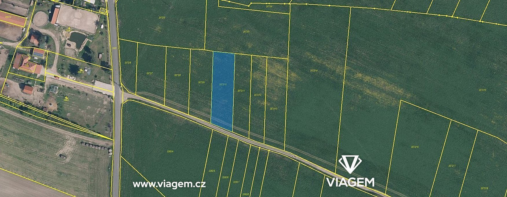 Prodej pole 386 m²