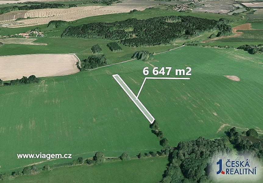 Prodej pole 1 661 m² – fotografie 2