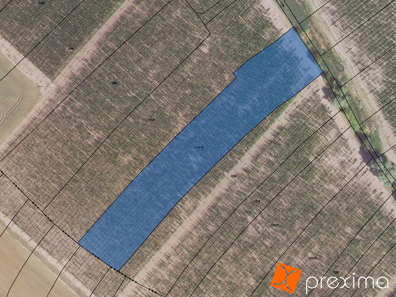 Prodej pole 2 568 m²