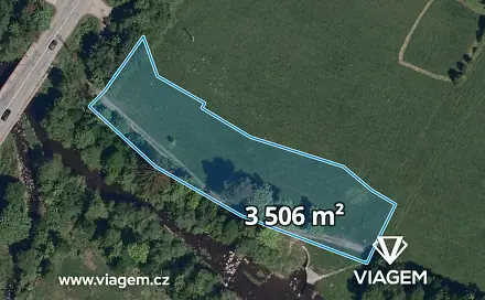 Prodej pole 438 m², Prostřední Bečva, okres Vsetín