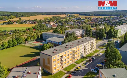 Pronájem bytu 1+1 36 m², Školní, Kaznějov, okres Plzeň-sever
