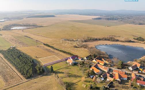 Prodej stavebního pozemku 1 350 m², Obořiště, okres Příbram