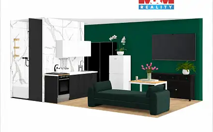 Prodej bytu 1+kk 19 m², Studentská, Jirkov, okres Chomutov