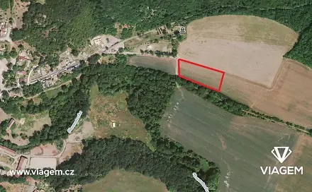 Prodej pole 619 m², Bitozeves, okres Louny