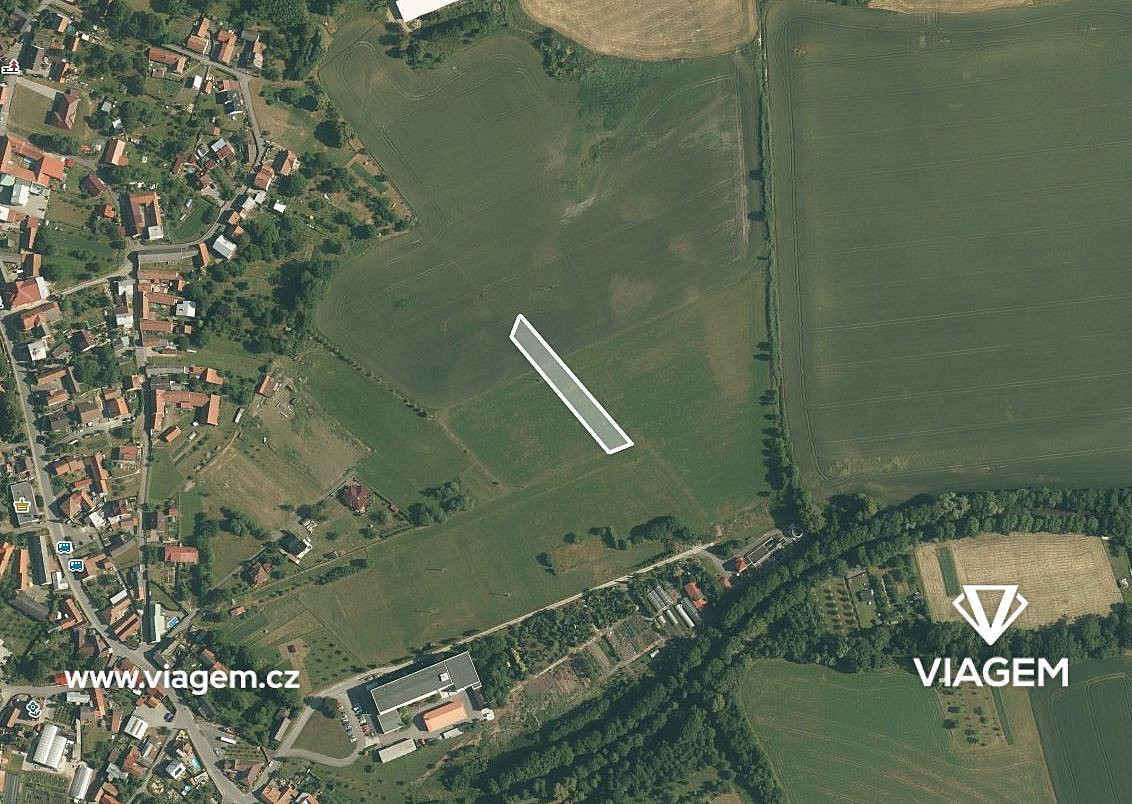 Prodej pole 1 406 m²