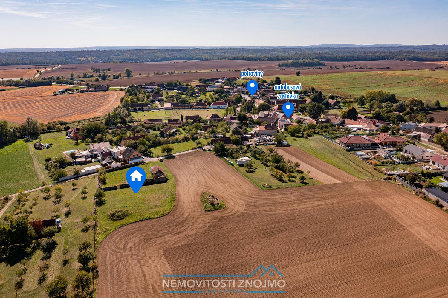 Prodej stavebního pozemku 3 704 m² – fotografie 5
