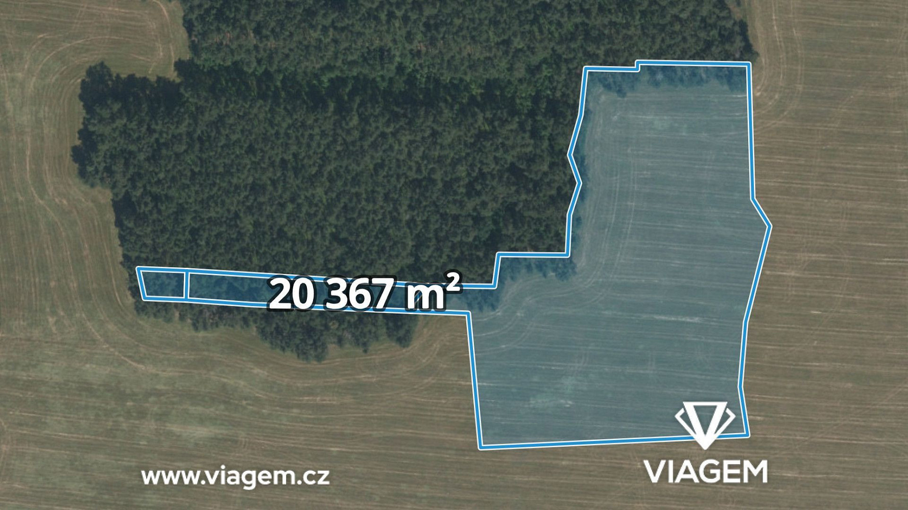 Prodej pole 5 464 m²