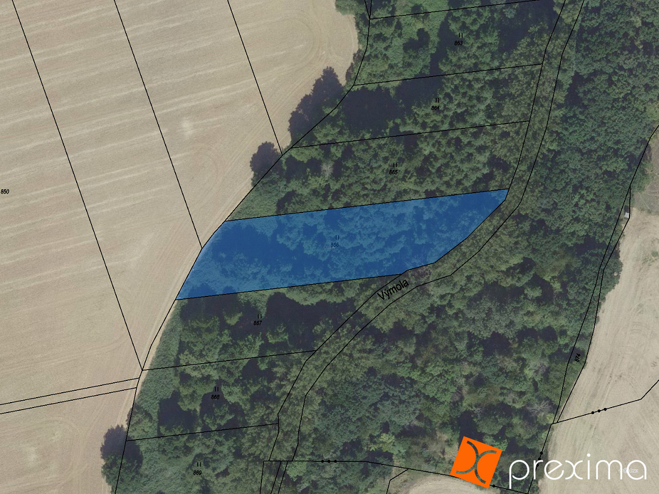 Prodej pozemku 1 144 m²