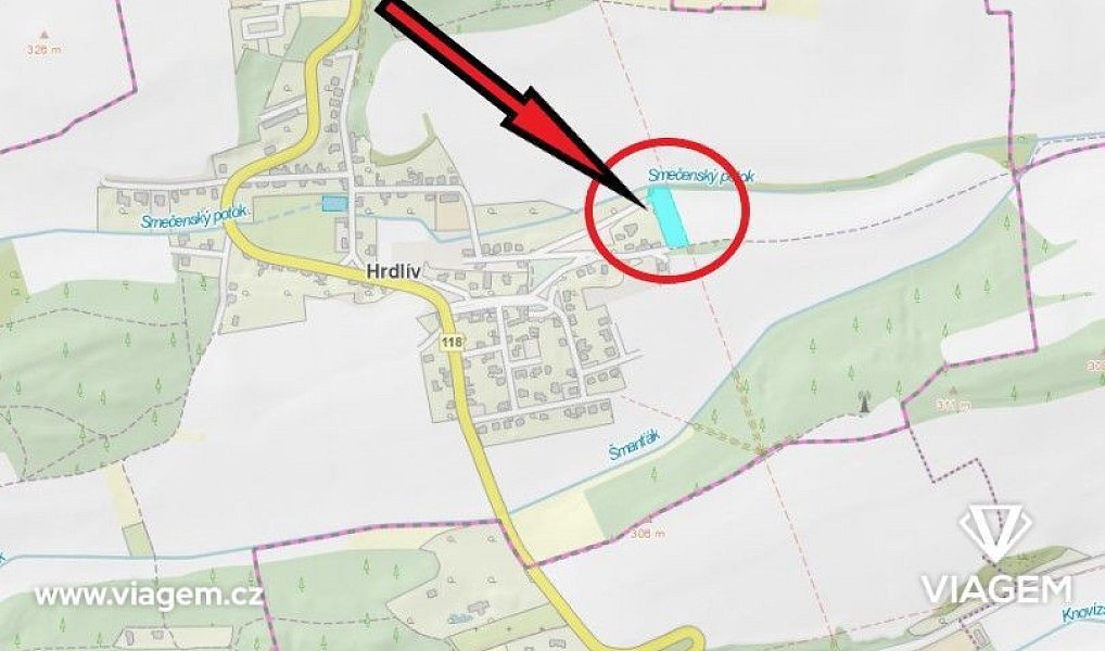 Prodej pole 345 m², Hrdlív – náhled fotky 4