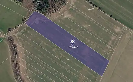 Prodej pole 17 583 m², Neustupov, okres Benešov