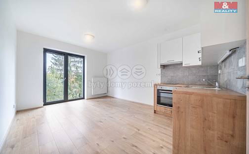 Pronájem bytu 1+kk 32 m², Školní, Třemošná, okres Plzeň-sever