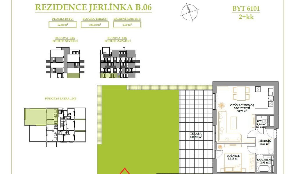 Prodej bytu 2+kk 162 m², Brno – náhled fotky 2