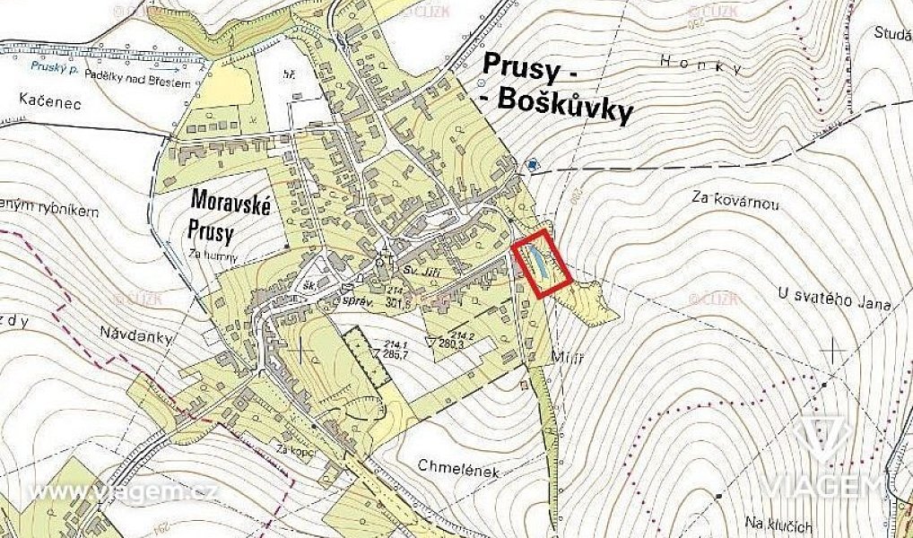 Prodej pole 632 m², Prusy-Boškůvky – náhled fotky 4