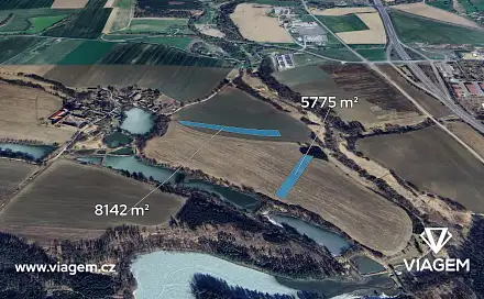 Prodej pole 2 319 m², Chotoviny, okres Tábor