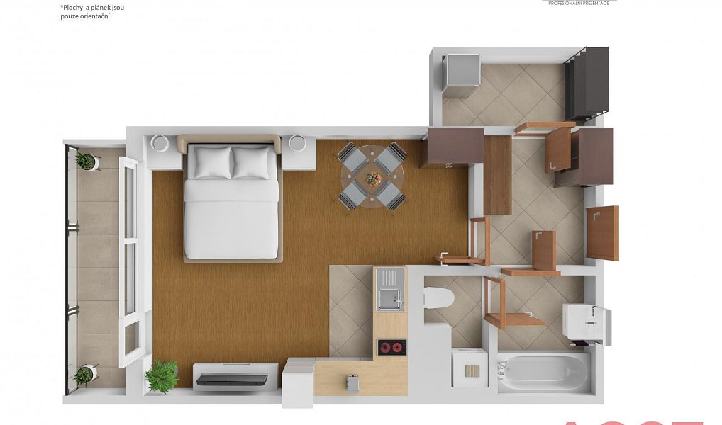 Prodej bytu 1+kk 43 m², Praha – náhled fotky 21