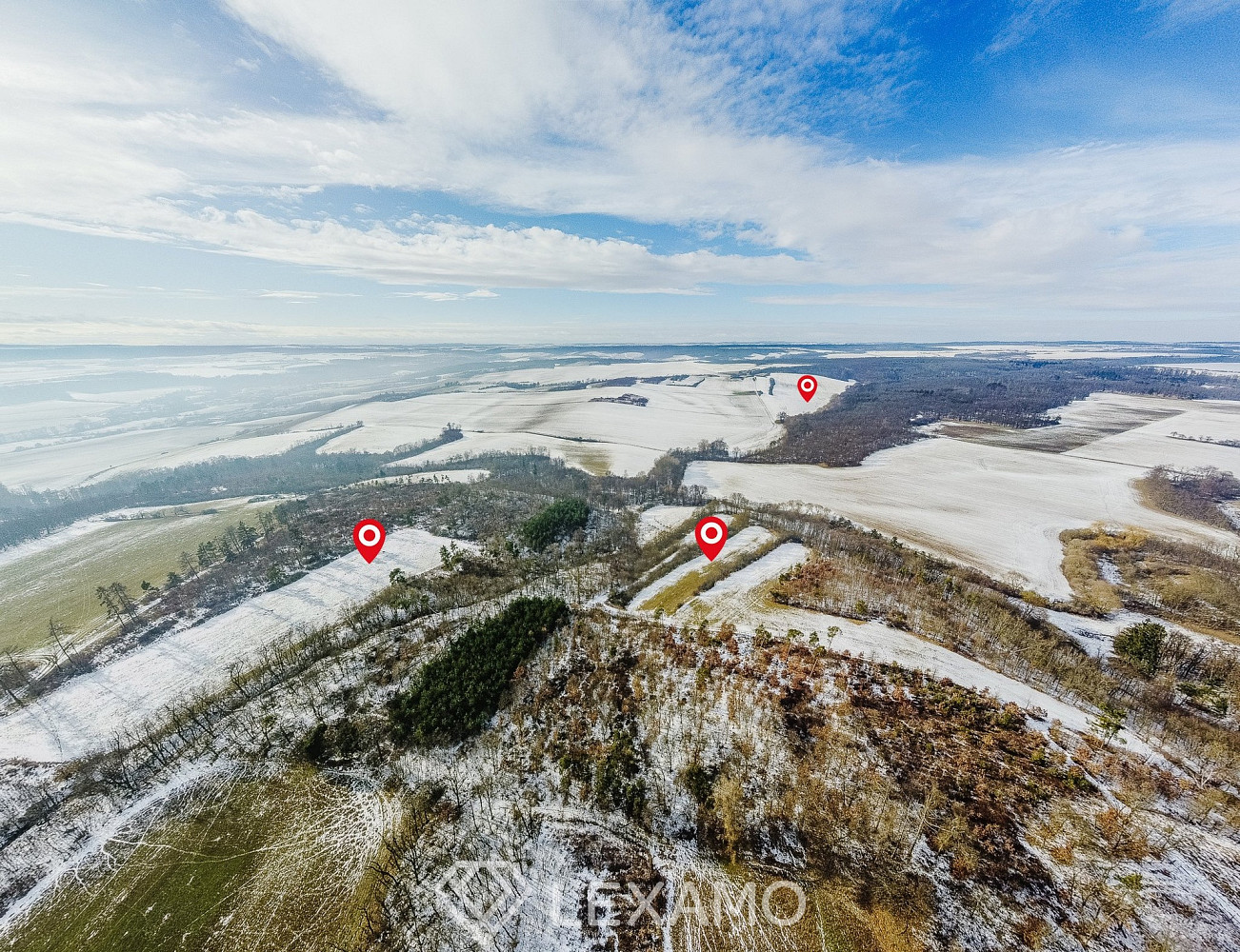 Prodej pole 54 498 m²