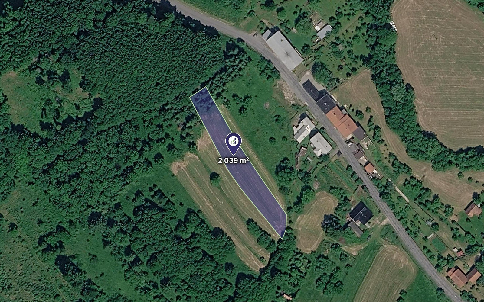 Prodej pole 2 039 m²