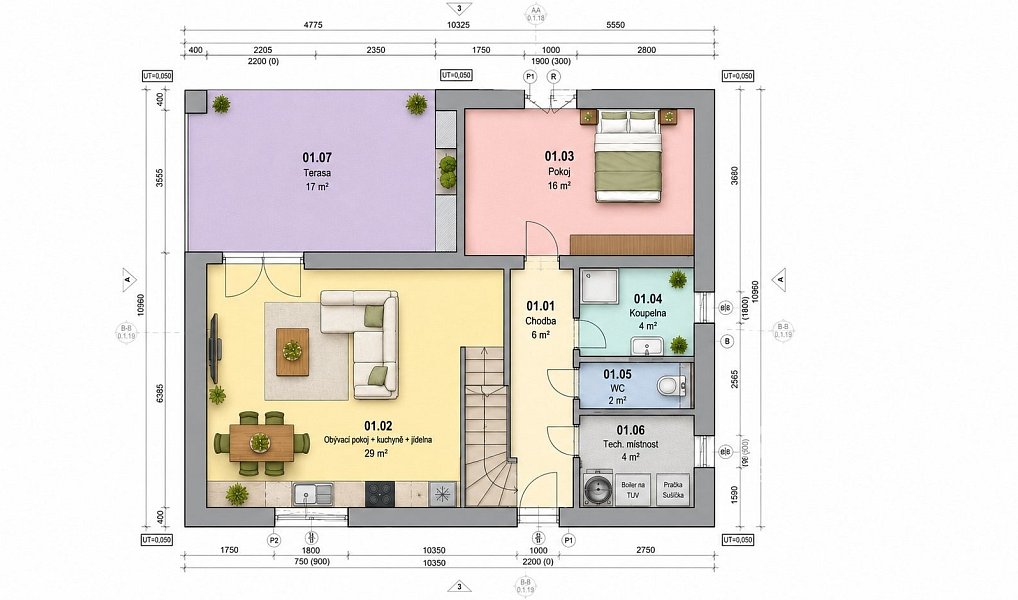 Pronájem domu 122 m² s pozemkem 708 m², Mýto – náhled fotky 4