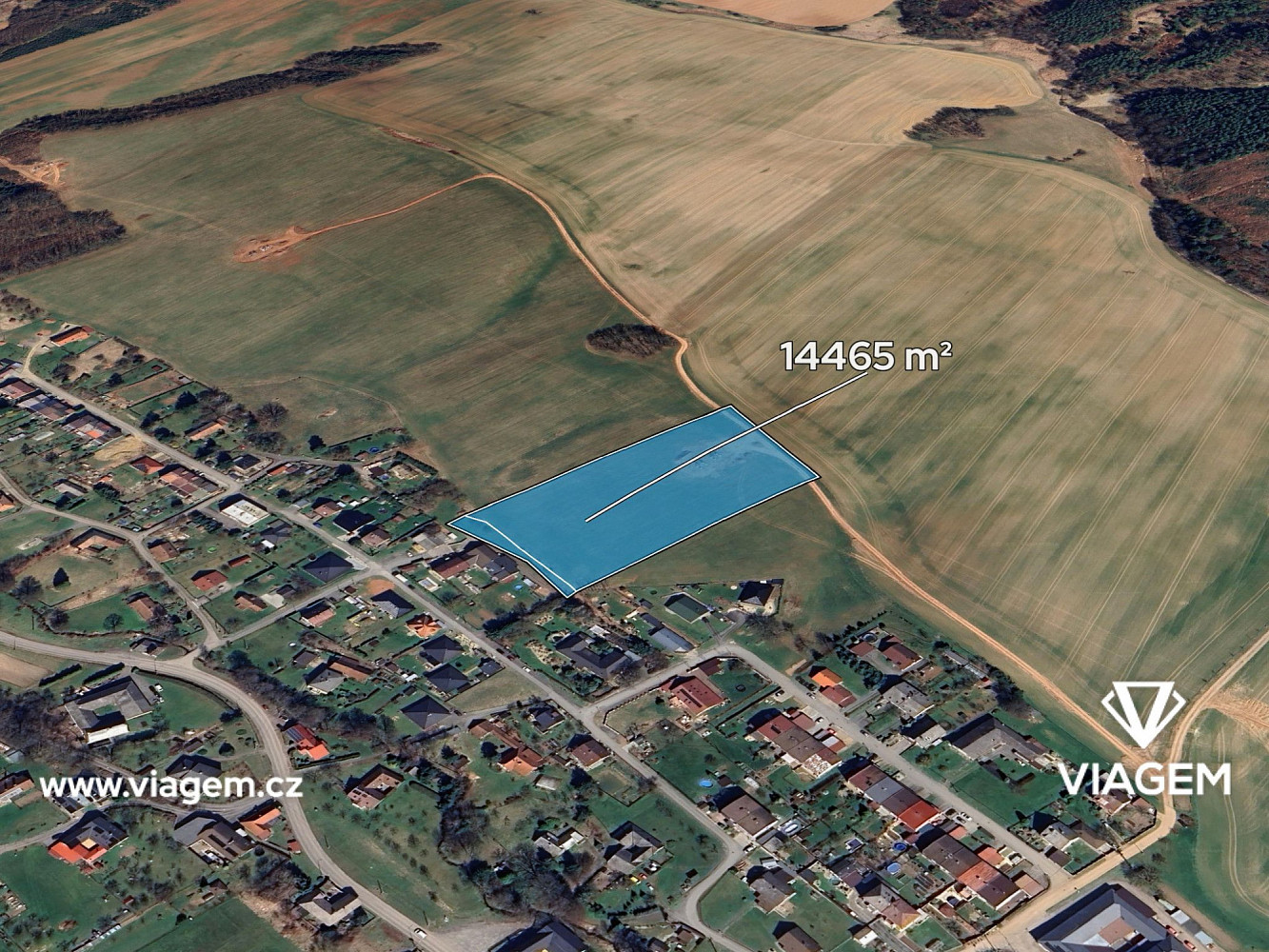 Prodej pole 4 821 m²