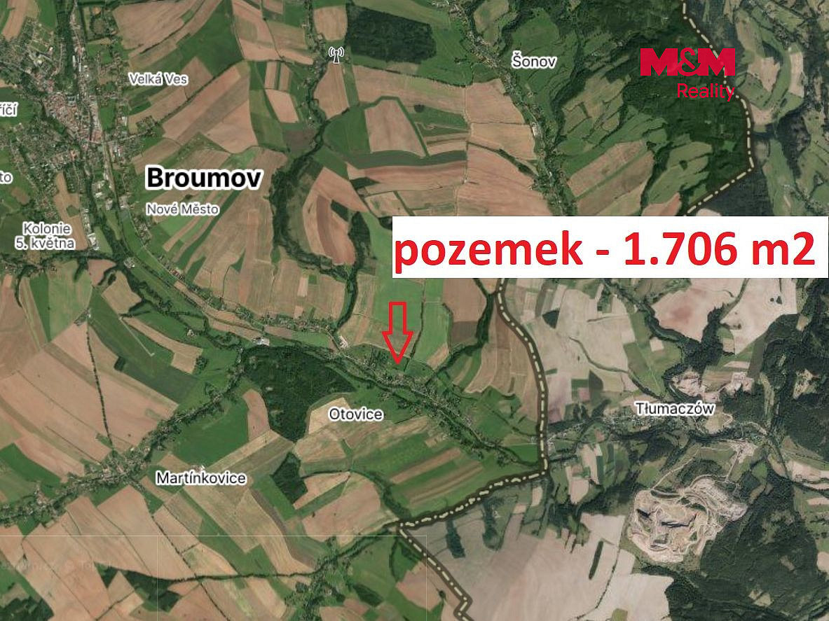 Prodej louky 1 706 m² – fotografie 3