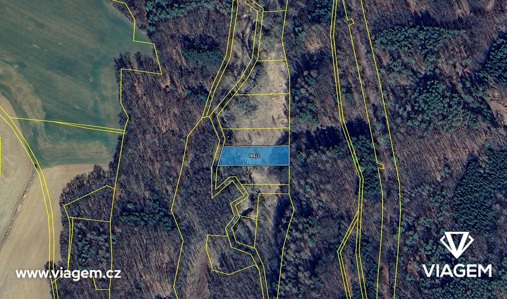 Prodej pole 364 m², Toušice – náhled fotky 4