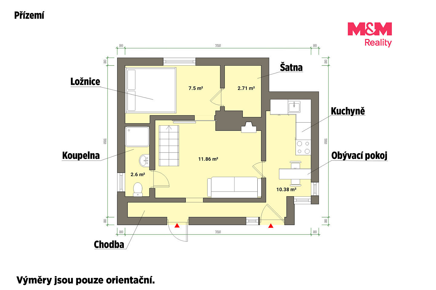 Prodej chaty/chalupy 35 m² s pozemkem 331 m² – fotografie 4