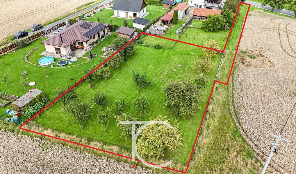 Prodej stavebního pozemku 1 598 m², Kateřinice – náhled fotky 3