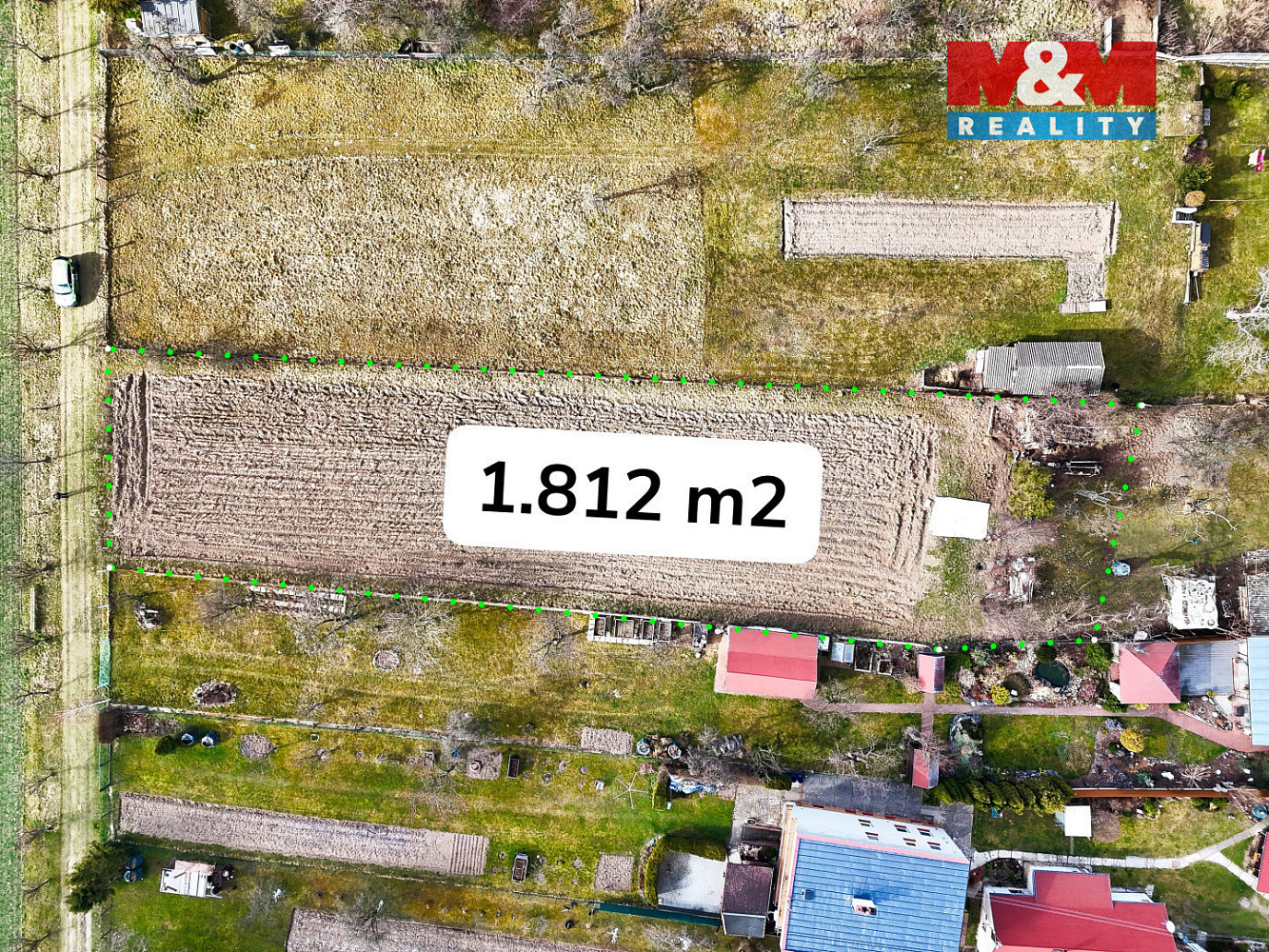 Prodej zahrady 1 812 m² – pohled 4