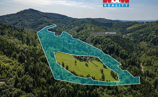 Prodej lesa 207 244 m², Nýdek, okres Frýdek-Místek