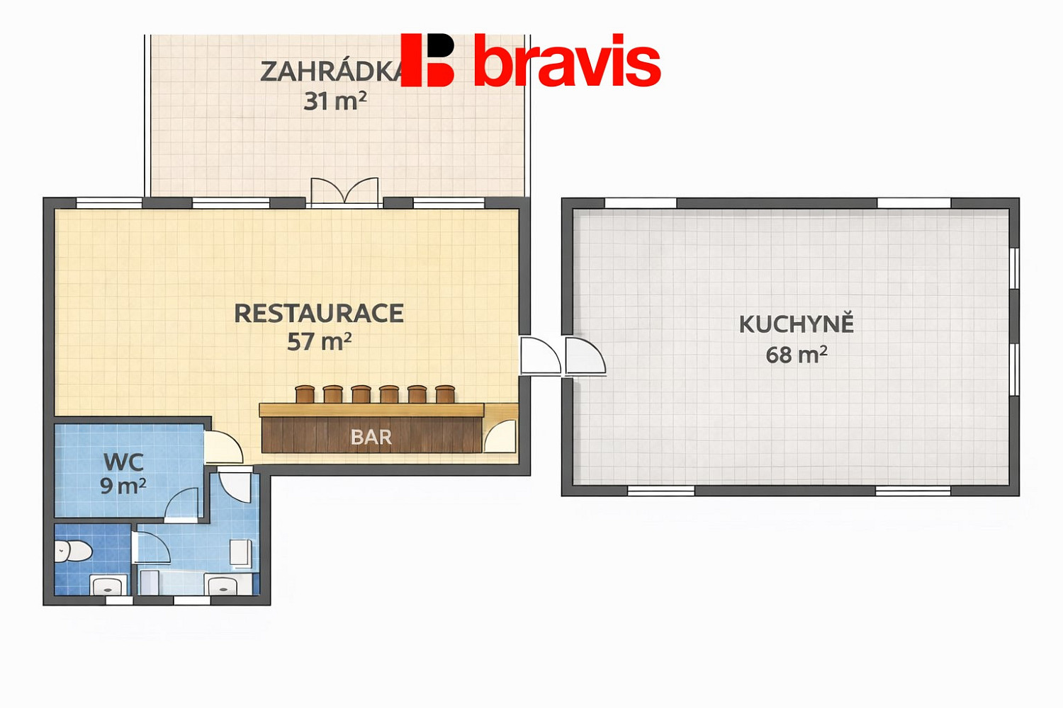 Pronájem restaurace 183 m² — photo 4