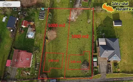 Prodej stavebního pozemku 2 000 m², Horní, Vratimov, okres Ostrava-město