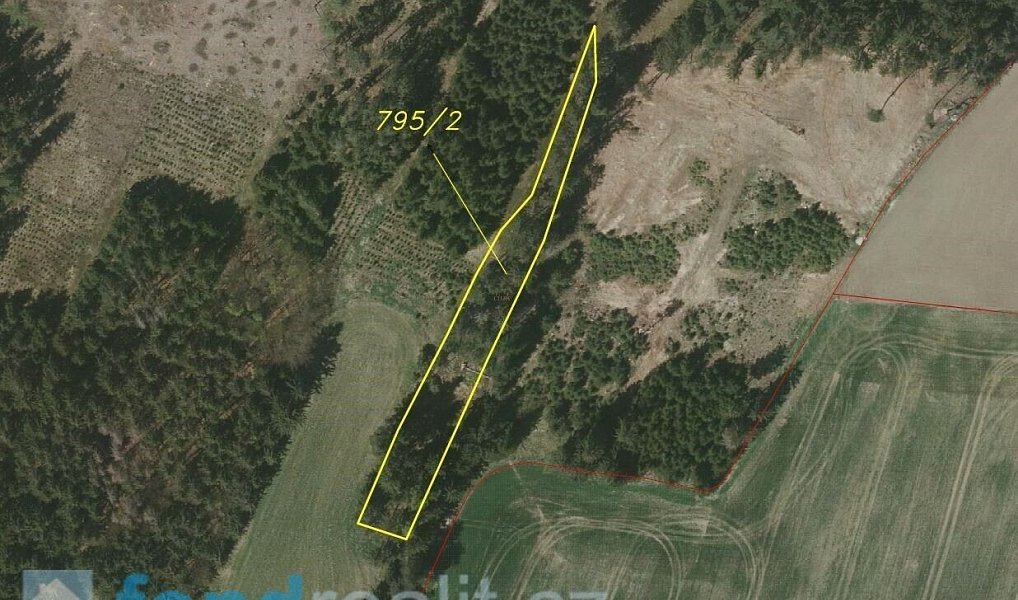 Prodej pozemku 1 694 m², Nová Bystřice – náhled fotky 3
