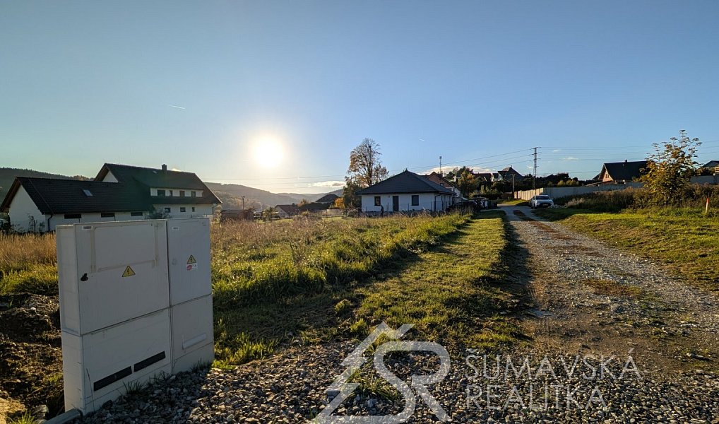 Prodej stavebního pozemku 960 m², Vimperk – náhled fotky 10