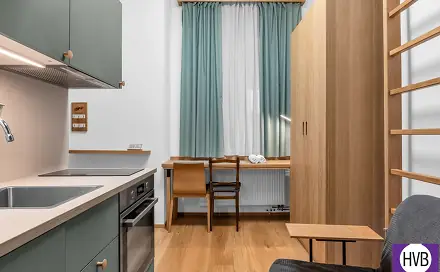 Prodej bytu 1+kk 21 m², Školská, Praha 1 - Nové Město