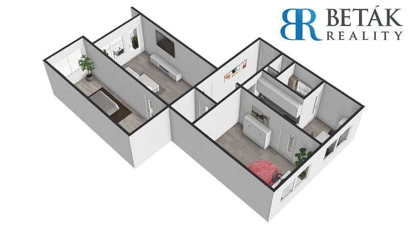 Prodej bytu 3+1 72 m² – fotografie 2