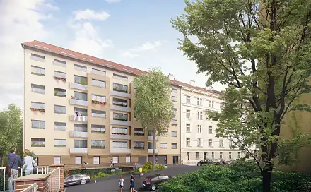 Prodej bytu 2+kk 53 m², Na Plzeňce, Praha 5 - Smíchov