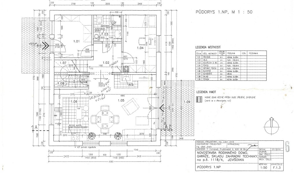 Prodej domu 172 m² s pozemkem 1 488 m², Jevišovka – náhled fotky 5