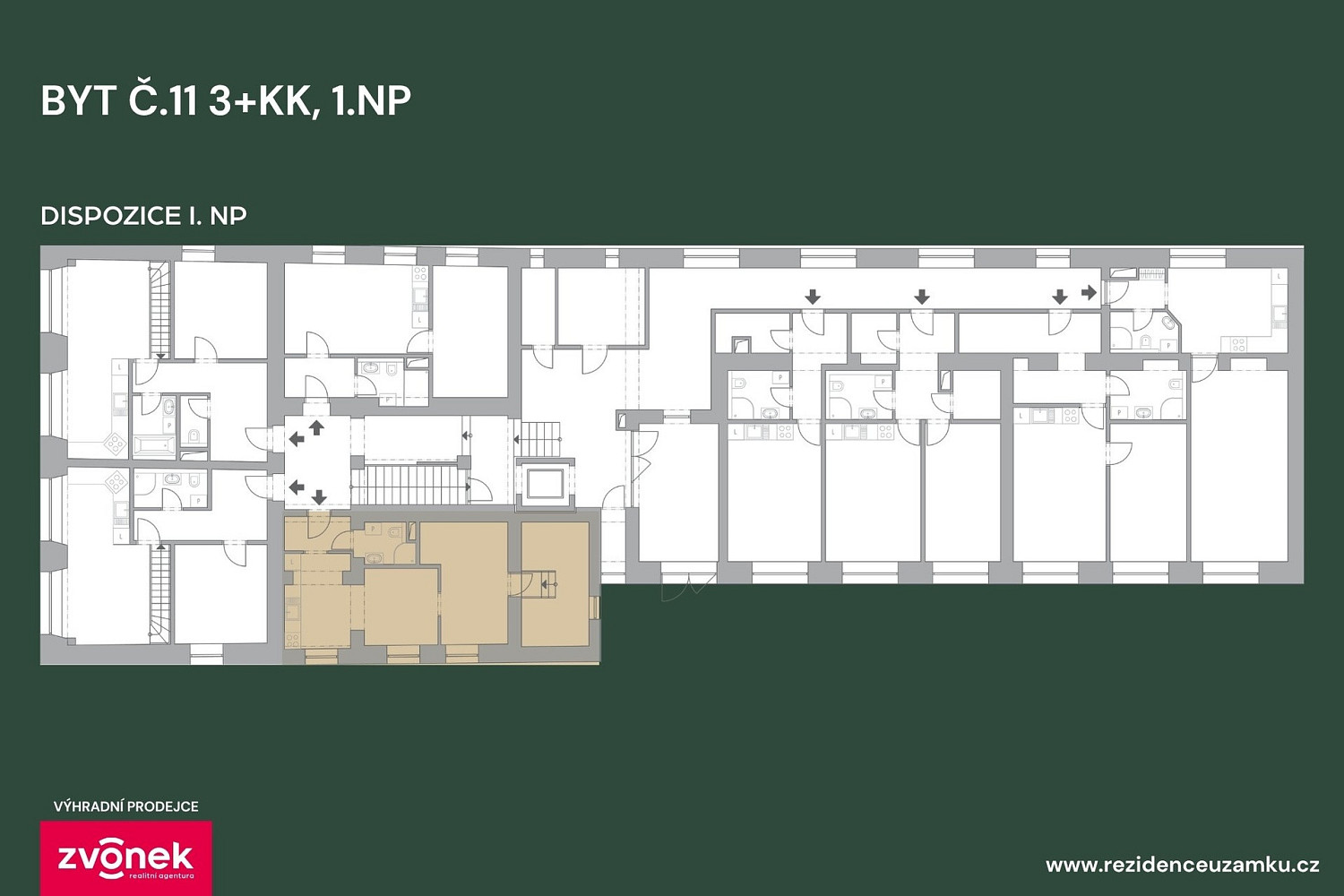 Prodej bytu 3+kk 46 m² – fotografie 5