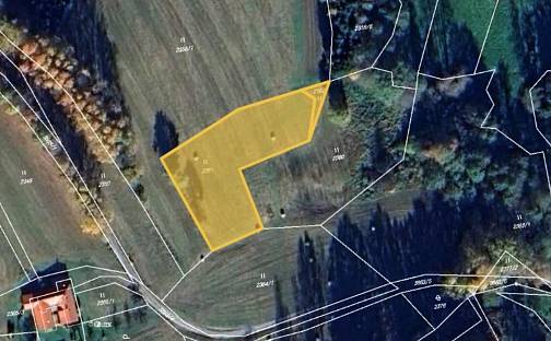 Prodej louky 2 006 m², Slavče, okres České Budějovice