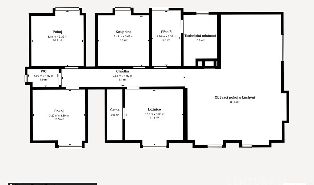 Prodej domu 107 m² s pozemkem 2 233 m², Sedlnice – náhled fotky 20