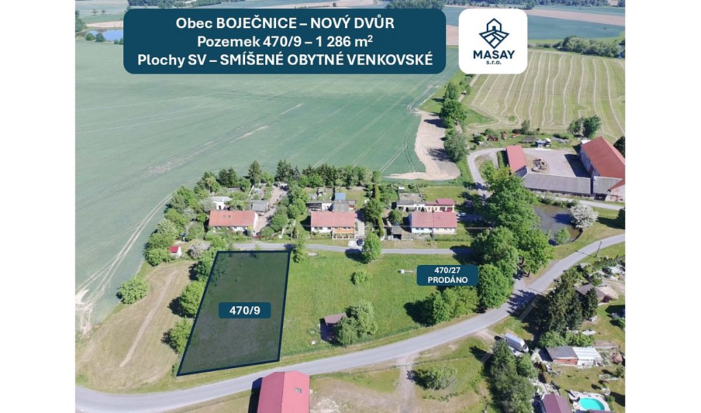 Prodej stavebního pozemku 1 286 m², Bor – náhled fotky 5