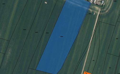 Prodej pole 814 m², Dolní Bousov, okres Mladá Boleslav