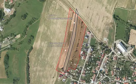 Prodej stavebního pozemku 3 337 m², Kunštát - Újezd, okres Blansko