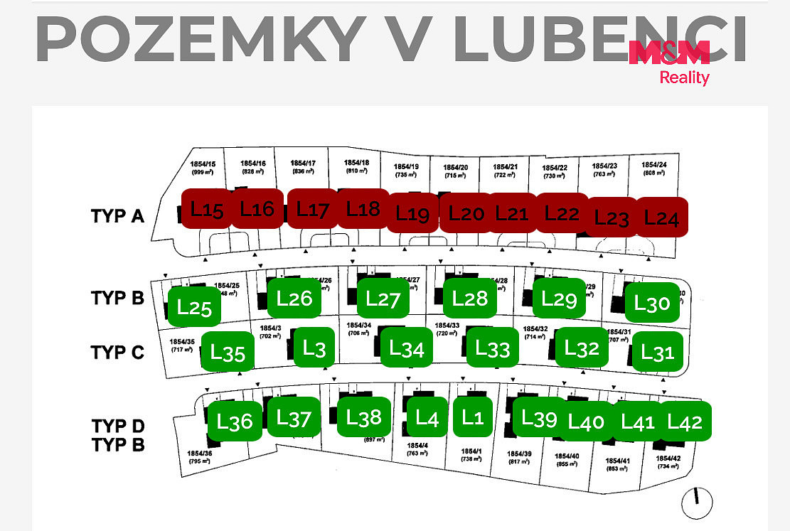 Prodej stavebního pozemku 854 m² – fotografie 4
