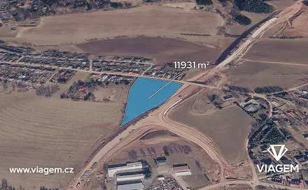 Prodej stavebního pozemku 1 193 m², Nová Paka, okres Jičín