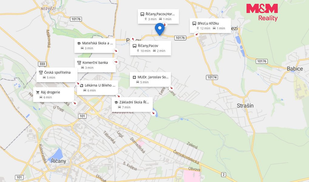Prodej stavebního pozemku 844 m², Říčany – náhled fotky 10