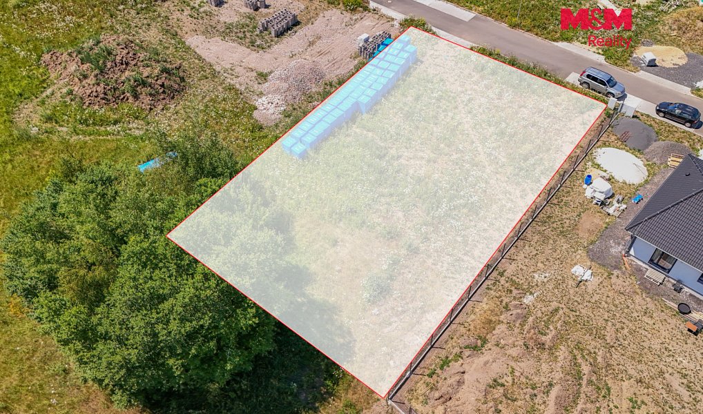 Prodej stavebního pozemku 884 m², Třebeň – náhled fotky 9