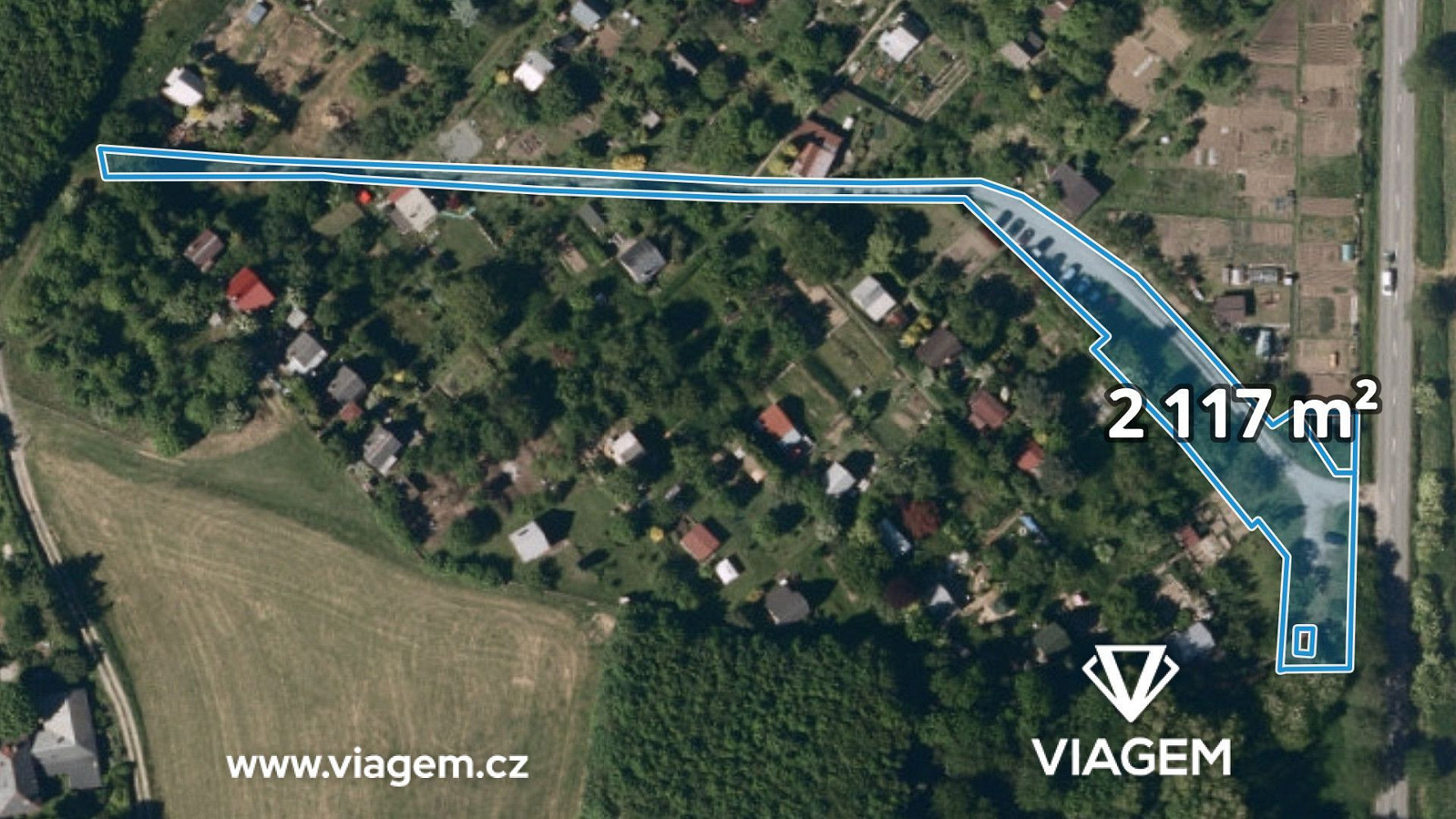 Prodej zahrady 91 m²