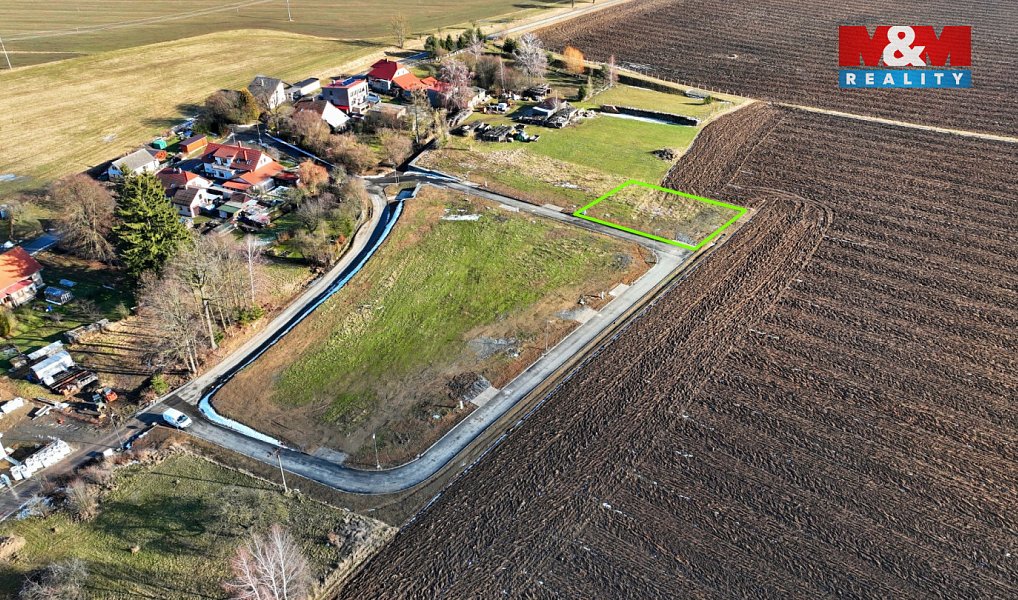 Prodej stavebního pozemku 822 m², Nová Ves u Chotěboře – náhled fotky 7