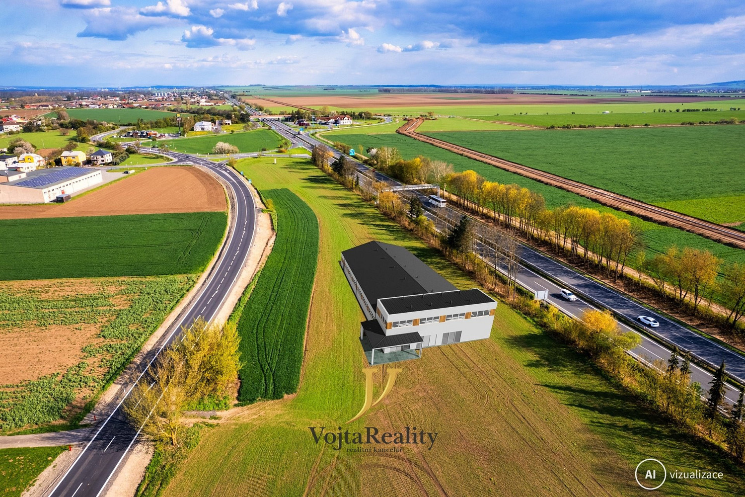 Prodej komerčního pozemku 5 727 m² – fotografie 4